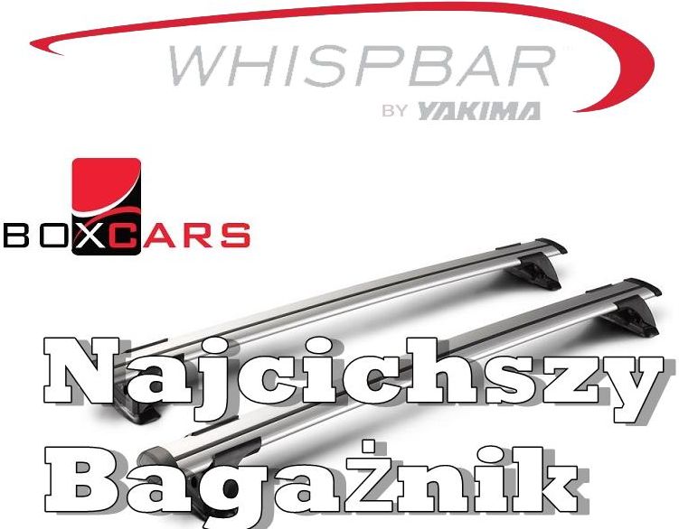 Bagażnik bazowy Whispbar Bagażnik Dachowy Through S17 K974 Ford S Max