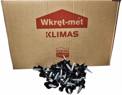 Wkręt Met Wkręty Farmerskie Do Blachy 5 5X32 Ral 9005 WF550329005