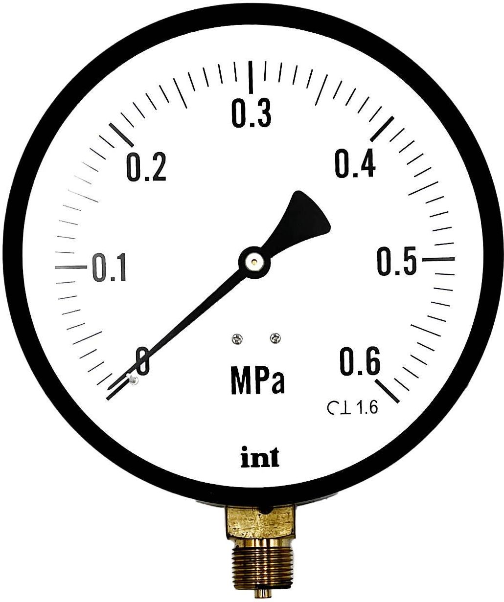 Miernik uniwersalny Manometr M 160 150mm M20X1 5 0 6 MPa przyłącze