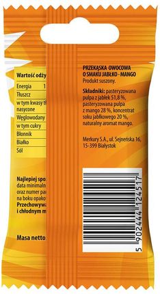 Bunny Ninja Przekąska Owocowa O Smaku Jabłko Mango 15g - zdjęcie 2