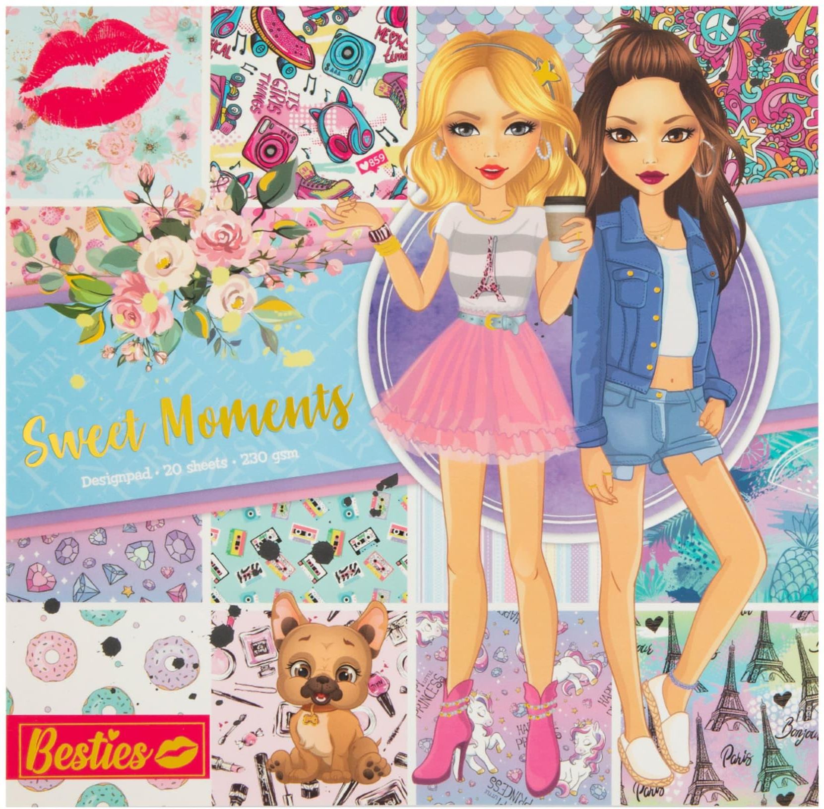 Zdjęcie Grafix Blok Projektowy 25X25cm 230 G/M² 20 Ark. Sweet - Stepnica
