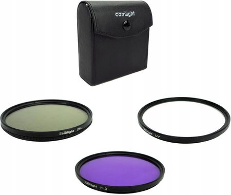 Camlight Filtr Uv Cpl Fld Do Olympus Om-D E M10 Mark Iv Mk4 - zdjęcie 5