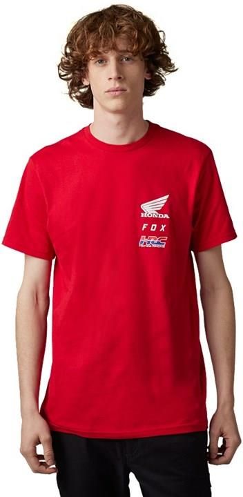 Koszulka FOX Fox X Honda Ss Tee Flame Red 122 Rozmiar 2X Ceny I