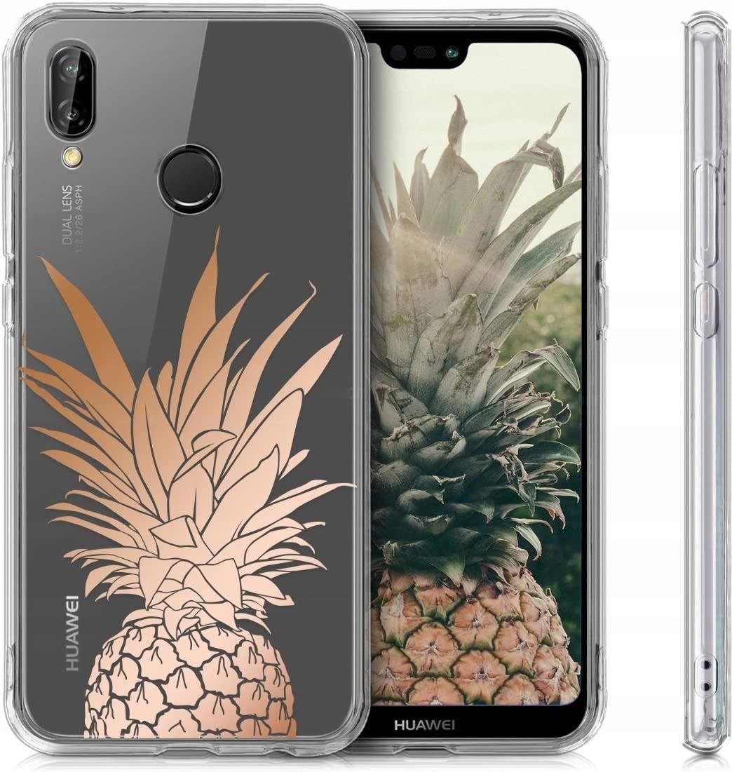 Kwmobile Etui Transparentne Z Motywem Huawei P Lite Etui Na