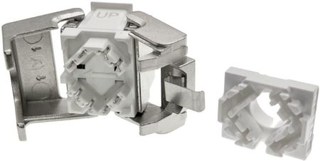 Alantec Moduł Keystone Rj45 Beznarzędziowy Stp Kat.6A Poe (Mb0051) - zdjęcie 2