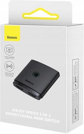 Baseus Adapter Hdmi 2W1 Z Kablem 1M Airjoy Series (B0133110511100) - zdjęcie 2
