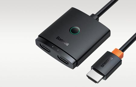 Baseus Adapter Hdmi 2W1 Z Kablem 1M Airjoy Series (B0133110511100) - zdjęcie 3