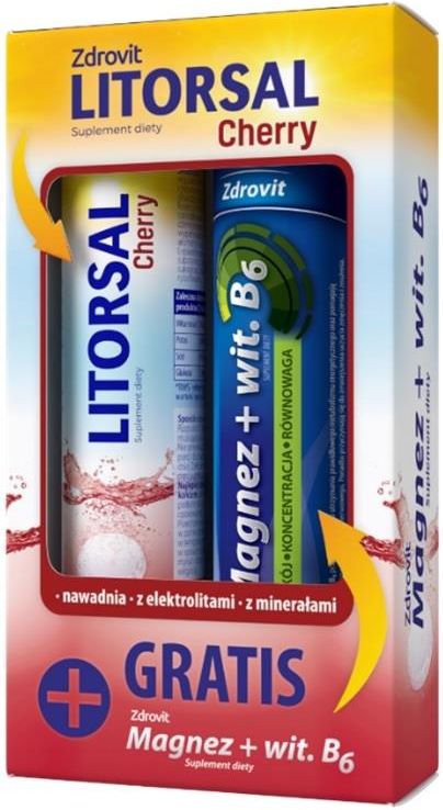 Litorsal Zdrovit Cherry Zdrovit Magnez Witamina B Tabl Tabl