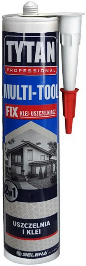 Klej TYTAN PROFESSIONAL Multi Tool FIX Uszczelniacz Bezbarwny 280 Ml