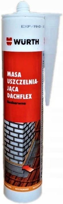 Klej Würth Szczeliwo Dekarskie Wurth Dachflex Bezbarwny 300ml Opinie