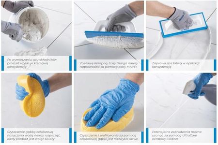 Mapei Kerapoxy Easy Design Fuga Epoksydowa 3Kg 100 - zdjęcie 2