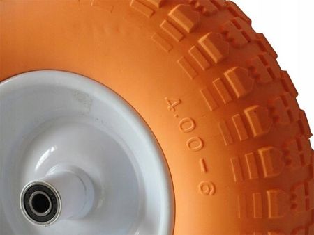 Elektromet Koło Do Taczki Pu Pełne Bezdętkowe 4.00-6 Oś 12Mm 46Pu - zdjęcie 2