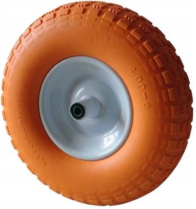 Elektromet Koło Do Taczki Pu Pełne Bezdętkowe 4.00-6 Oś 12Mm 46Pu - zdjęcie 3