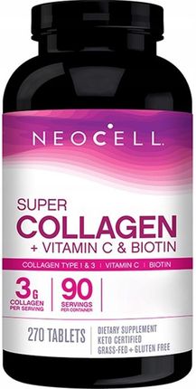 Neocell Collagen Vitamin C Biotin 270Tabl - zdjęcie 2