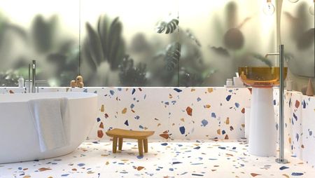 Stargres Terazzo White 60x60 Kamień Mat - zdjęcie 2