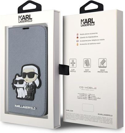 Karl Lagerfeld Etui Saffiano Do Apple Iphone 14 - zdjęcie 3