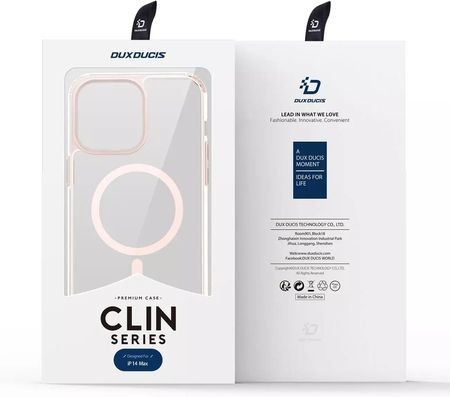Dux Ducis Clin2 Etui Iphone 14 Plus Różowe - zdjęcie 4