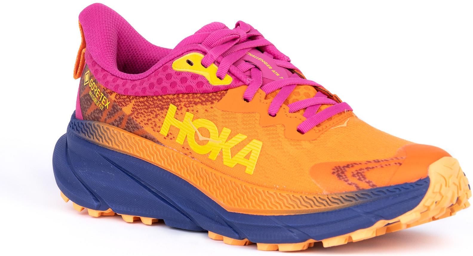 Damskie Buty Do Biegania Hoka Challenger Atr Gtx Vibrant Orange Pink