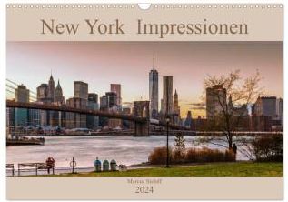 New York Impressionen Wandkalender Din A Quer Calvendo