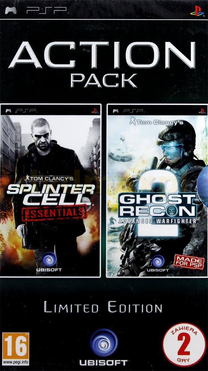 Action Pack Splinter Cell Graw Gra Psp Ceneo Pl