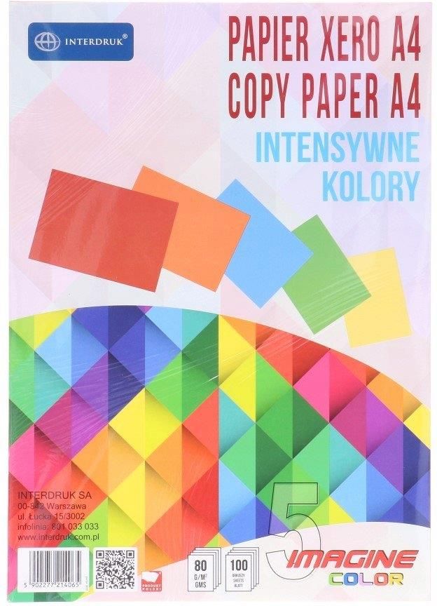 Interdruk Papier Ksero A Kolor W Ceny I Opinie Ceneo Pl