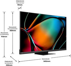 Telewizor Mini LED Hisense 65U8KQ 65 Cali 4K UHD 65 Cali Opinie I