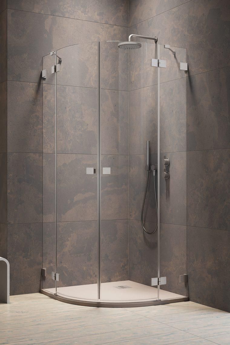 Kabina Prysznicowa Radaway Essenza Pro Brushed Nickel Pdd 80l100