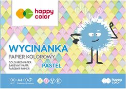 Zdjęcie Papier Kolorowy A4 Pastel Happy Color Pakiet 10Szt. - Kępice