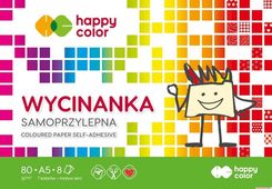 Zdjęcie Papier Kolorowy A5 Samoprzylepny Happy Color Pakiet 10Szt. - Nowogard