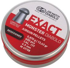 Zdjęcie Jsb Śrut Exact Jumbo Monster Redesigned 4.52Mm 400Szt (546378-400) (112523) - Pniewy