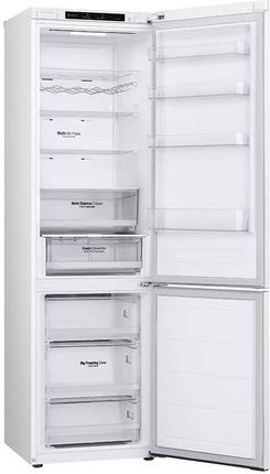Lodówka LG GBV3200DSW z zamrażalnikiem dolnym 203 cm Biała - zdjęcie 4
