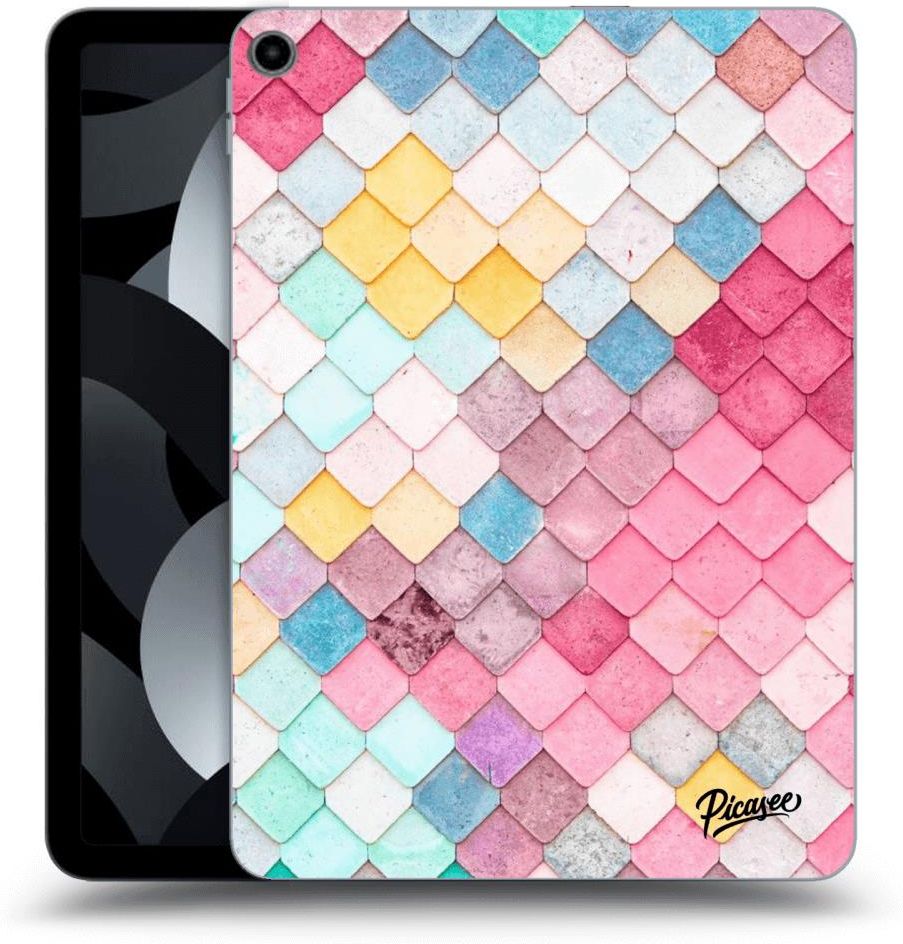 Picasee Silikonowe Czarne Etui Na Apple Ipad Air Colorful