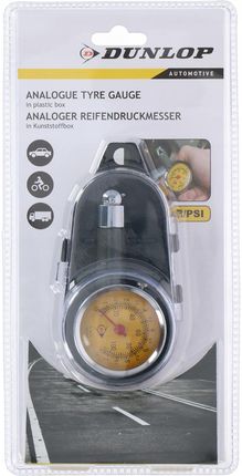Dunlop Miernik Ciśnienia W Oponach Manometr Z Etui - zdjęcie 4