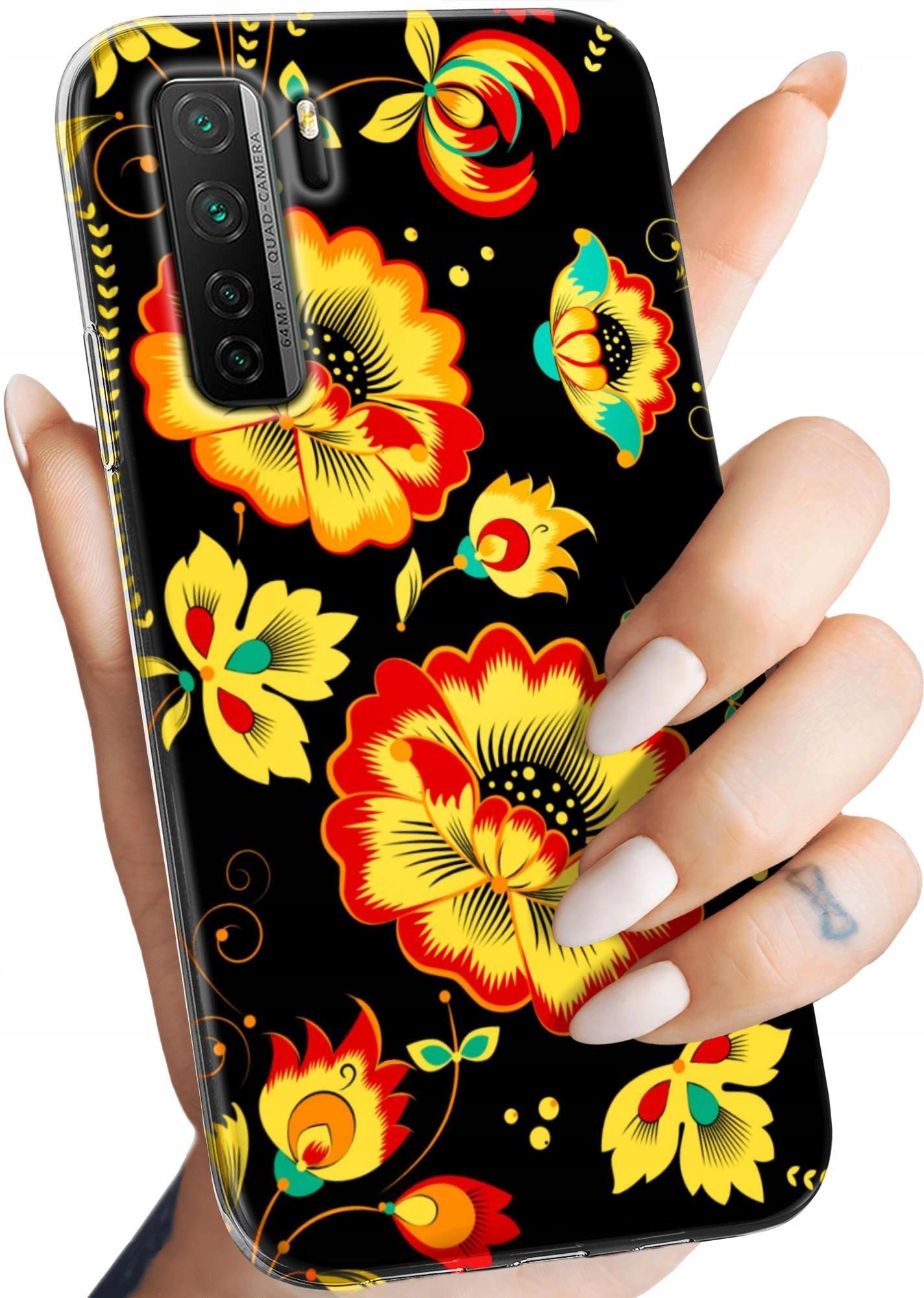 Hello Case Etui Do Huawei P40 Lite 5G Folk Ludowe Etui Na Telefon