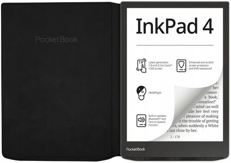 Pocketbook Etui Inkpad 4 Flip Czarne - zdjęcie 4