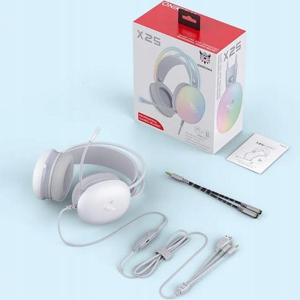 Onikuma X25 RGB Biały - zdjęcie 6