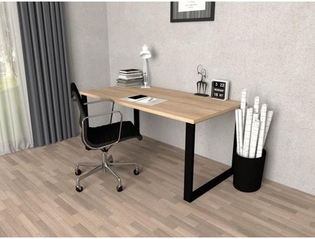 Pokar Blat Do Stołu Biurka 2.5cm Dąb Sonoma 160X80 - zdjęcie 5