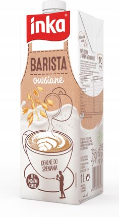 Inka Mleko Barista Owsiane Napój 10X1L Zestaw - zdjęcie 4