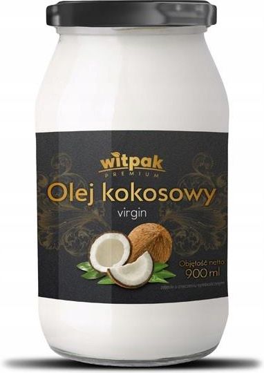 Witpak Olej Kokosowy Virgin 900Ml Nierafinowany Ceny I Opinie Ceneo Pl