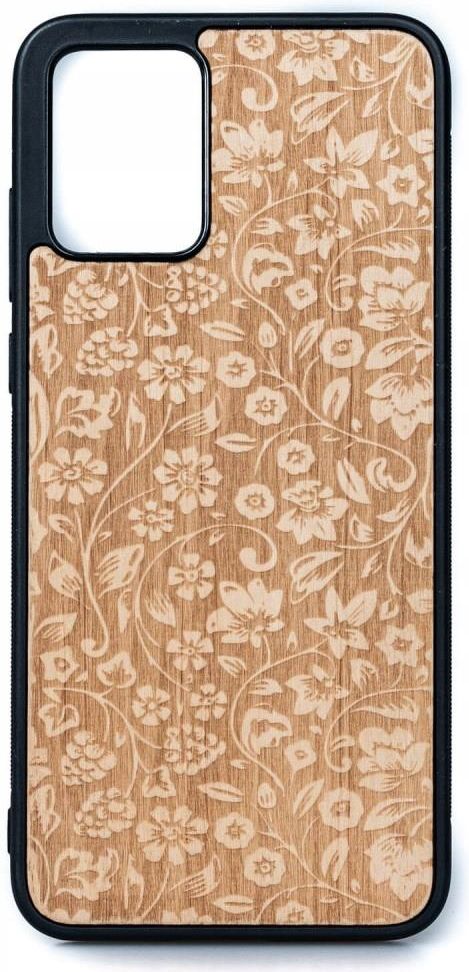 Bewood Drewniane Etui Na Motorola Edge 30 Neo Kwiaty Case Etui Na