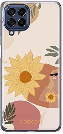 Babaco Ert Group Etui Na Telefon Samsung M53 5G Case Wzór Flowers 015