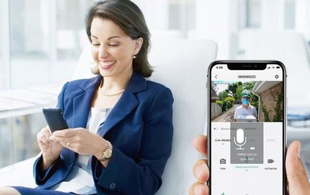 Iegeek Kamera Zewnętrzna Bezprzewodowa Ip Wifi 3Mpx 64Gb - zdjęcie 2