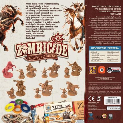 Portal Games Zombicide Żywi lub Nieumarli - Jeźdźcy Znikąd - zdjęcie 4
