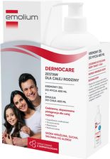 Zdjęcie Emolium Dermocare Zestaw Dla Całej Rodziny Kremowy Żel + Emulsja Do Ciała 2x400ml - Chełmno