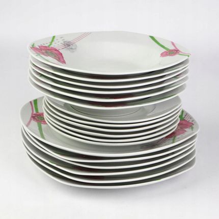 Prima Deco Serwis Obiadowy Zestaw Talerzy Komplet 6 Os - zdjęcie 6