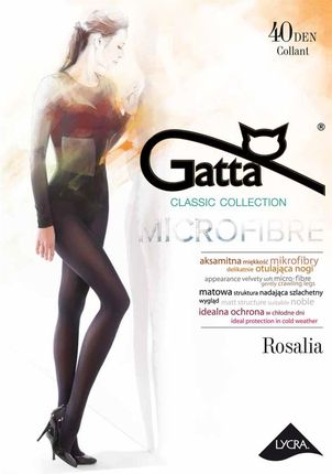 Rajstopy Gatta Rosalia 40 Machiato (Rozmiar 5-XL) - zdjęcie 3