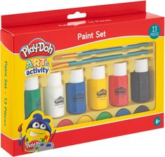 Zdjęcie Grafix Zestaw Farb 13szt. Play-Doh: 6X30Ml Farby Akrylowej - Jelenia Góra