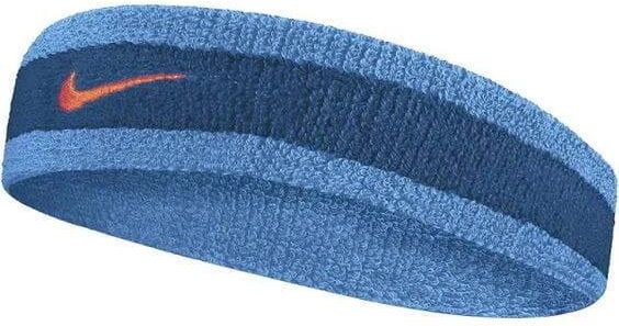 Nike Opaska Unisex Swoosh Headband Niebieski Pomarańczowy Ceny i