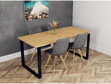 Pokar Blat Do Stołu Biurka 2.5Cm Dąb Craft 160X80cm - zdjęcie 4