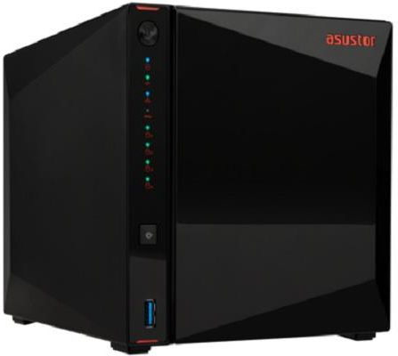 Serwer plików Asustor NIMBUSTOR 4 GEN2 AS5404T 4-bay, Intel Celeron N5105 Quad-Core 2.0GHz, 4GB RAM DDR4. 2x2.5 GbE LAN, 3x USB 3.2. HDMI 2.0B, 4 x M - zdjęcie 2